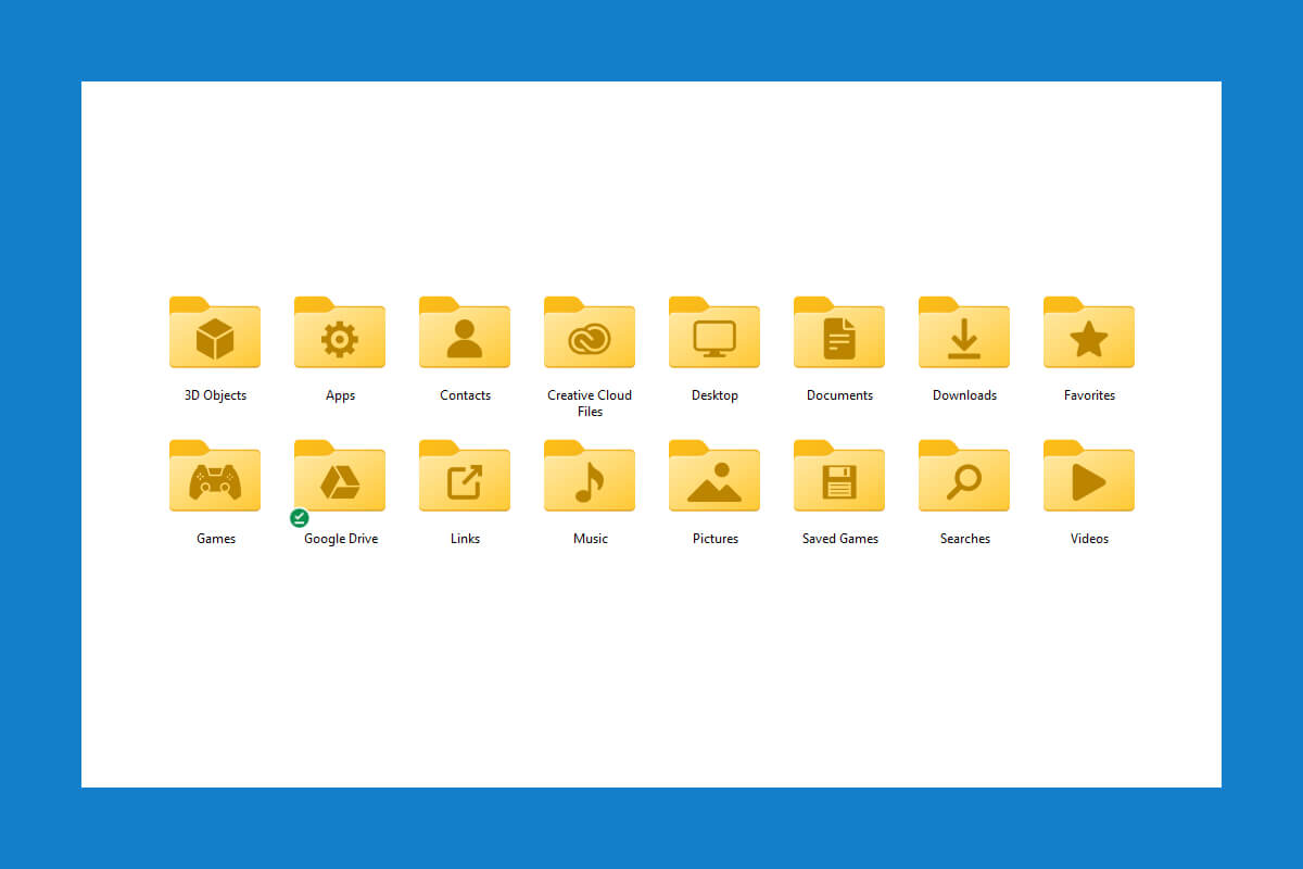 standatd folder icons for windows free download